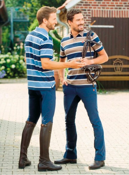 Футболка чоловіча для вершників POLO XL Фото