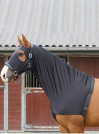 Захисна маска для голови та шиї коня від компанії Harry's Horse Фото