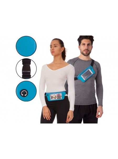 Чехол-сумка на пояс для бега RUNNING WAISTPACK Фото